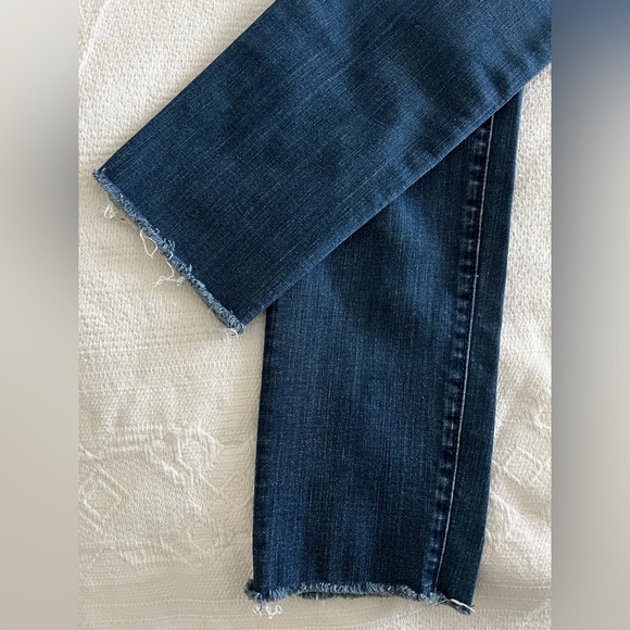 LOFT Women's Skinny Jeans in Dark Blue - Picture 2 of 6